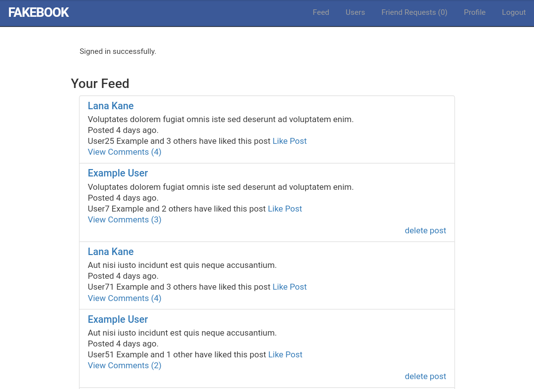 Fakebook
